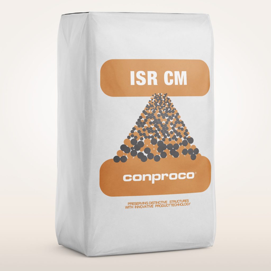 ISR CM alternative to painting concrete repairs