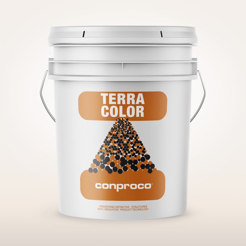 TerraColor 1 gallon pail of color matched coating for repairing terracotta
