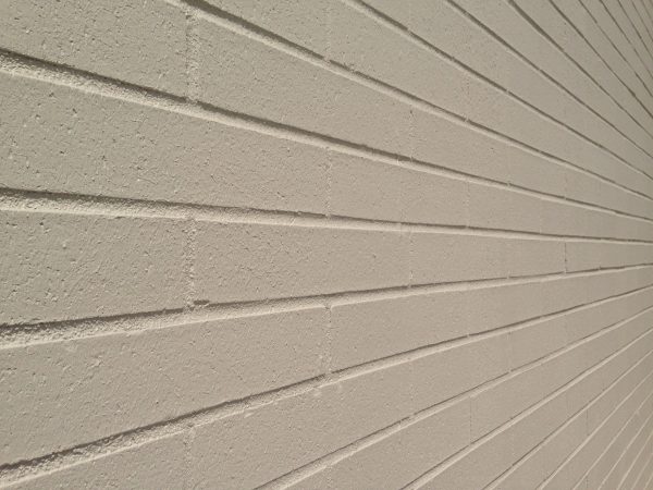 Brickface protected by Lastic