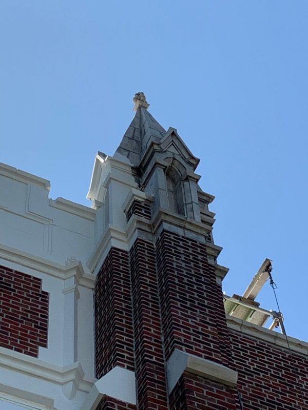 Dull building exterior