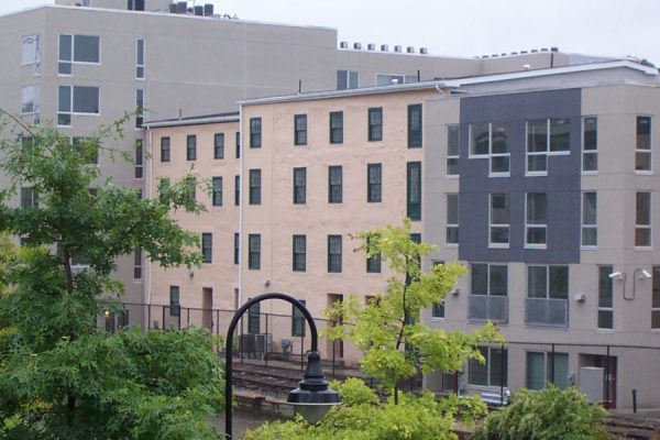Like new building after applying structural skin